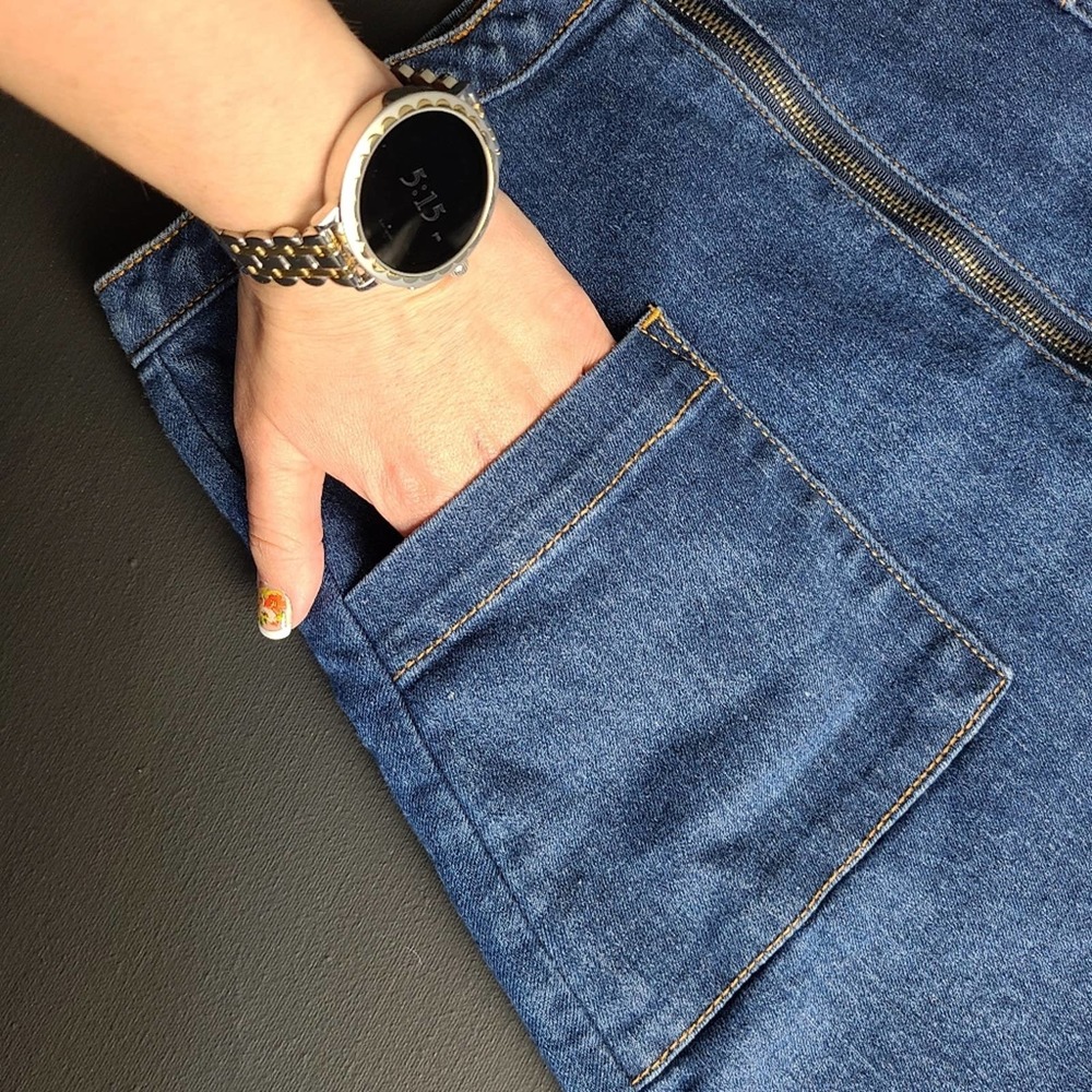 REFUGE | DENIM SKIRT - Picture 7 of 11